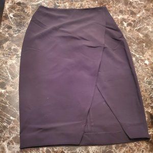 Express casual black skirt